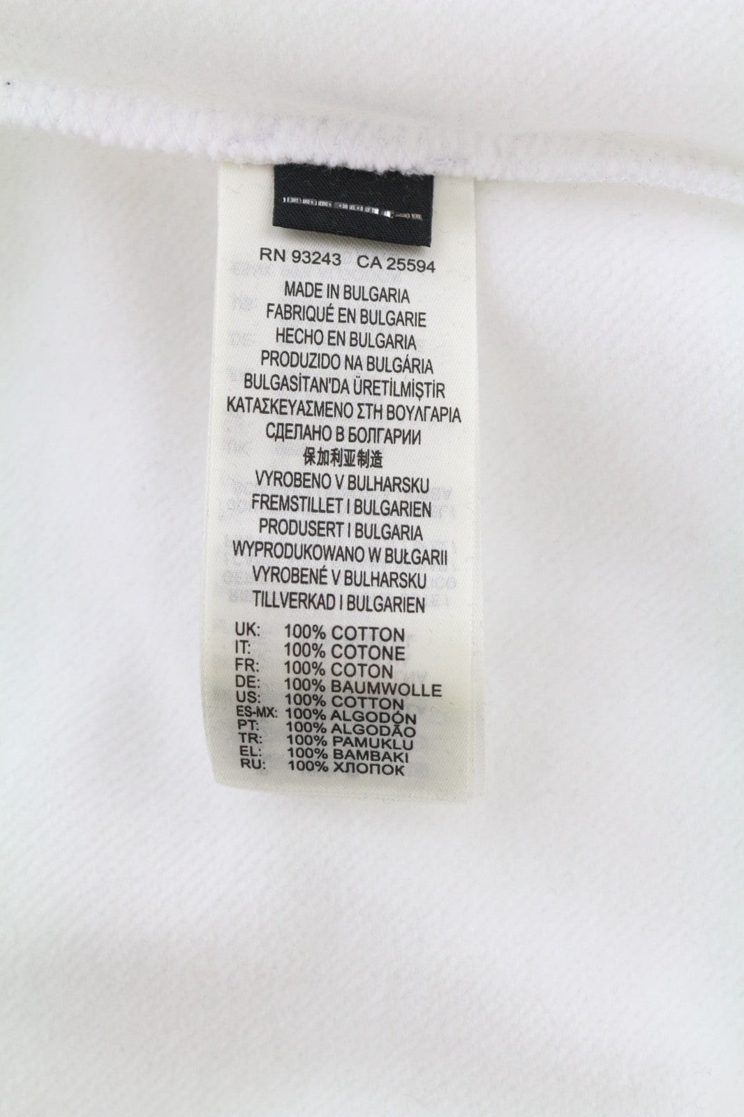 DIESEL F-Reggy-Doval Women's Sweatshirt 2XS White Crew Cotton Logo Pullover