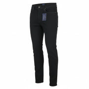 GANT Hayes Cord Men Trousers W33/L32 Antracite Corduroy Slim Fit Black Zip Fly