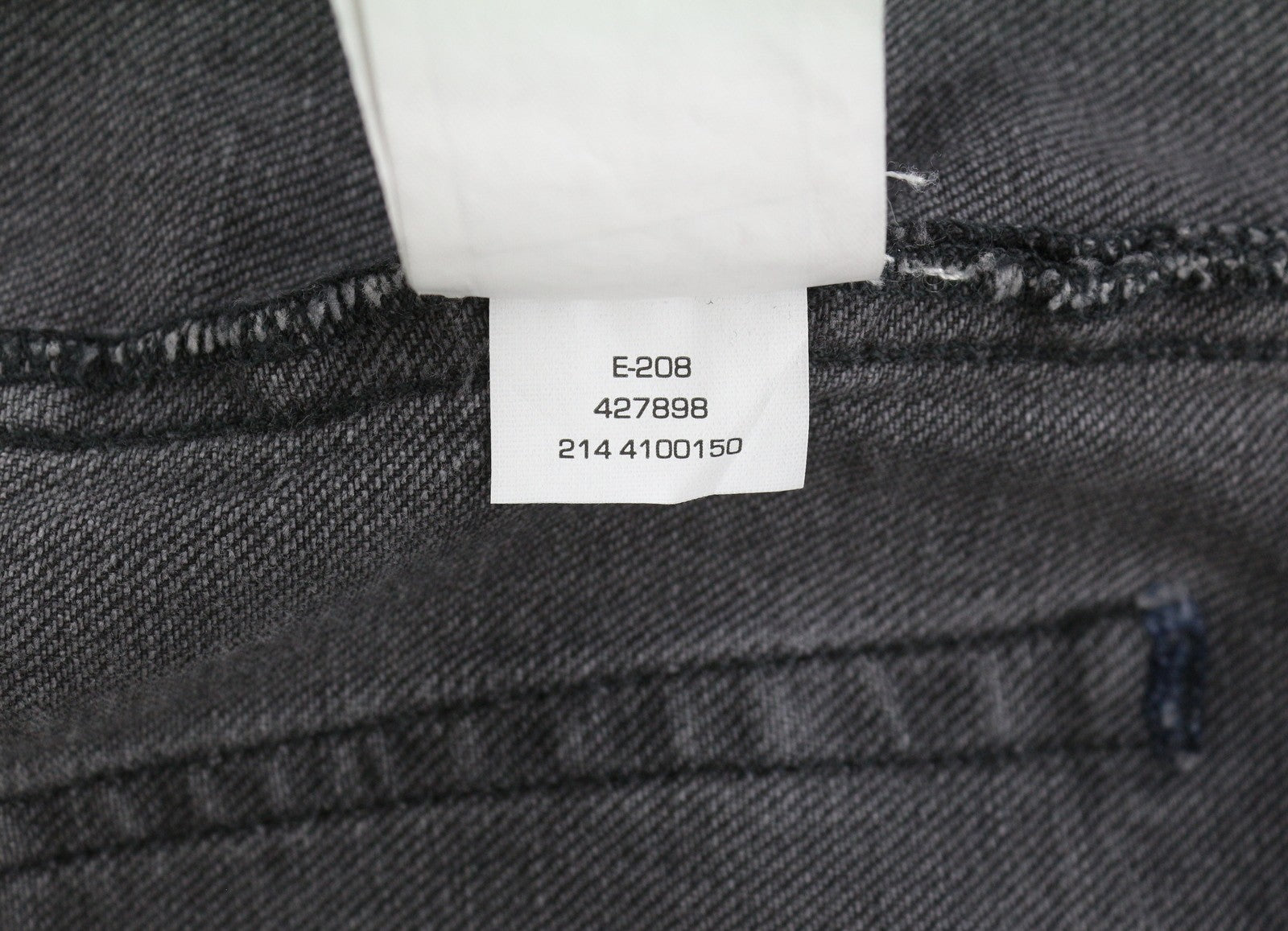 GANT Cropped Flare Women Jeans W33 Black Broken In Faded Denim Ankle Zip Fly