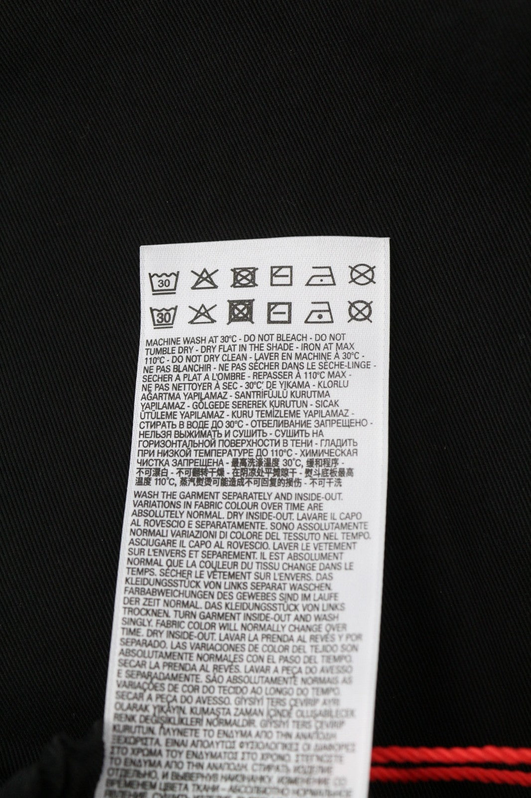 DIESEL P-Mirta-NL 0PCAK Women's Cargo XS Black Loose Fit Utility Pockets RRP300