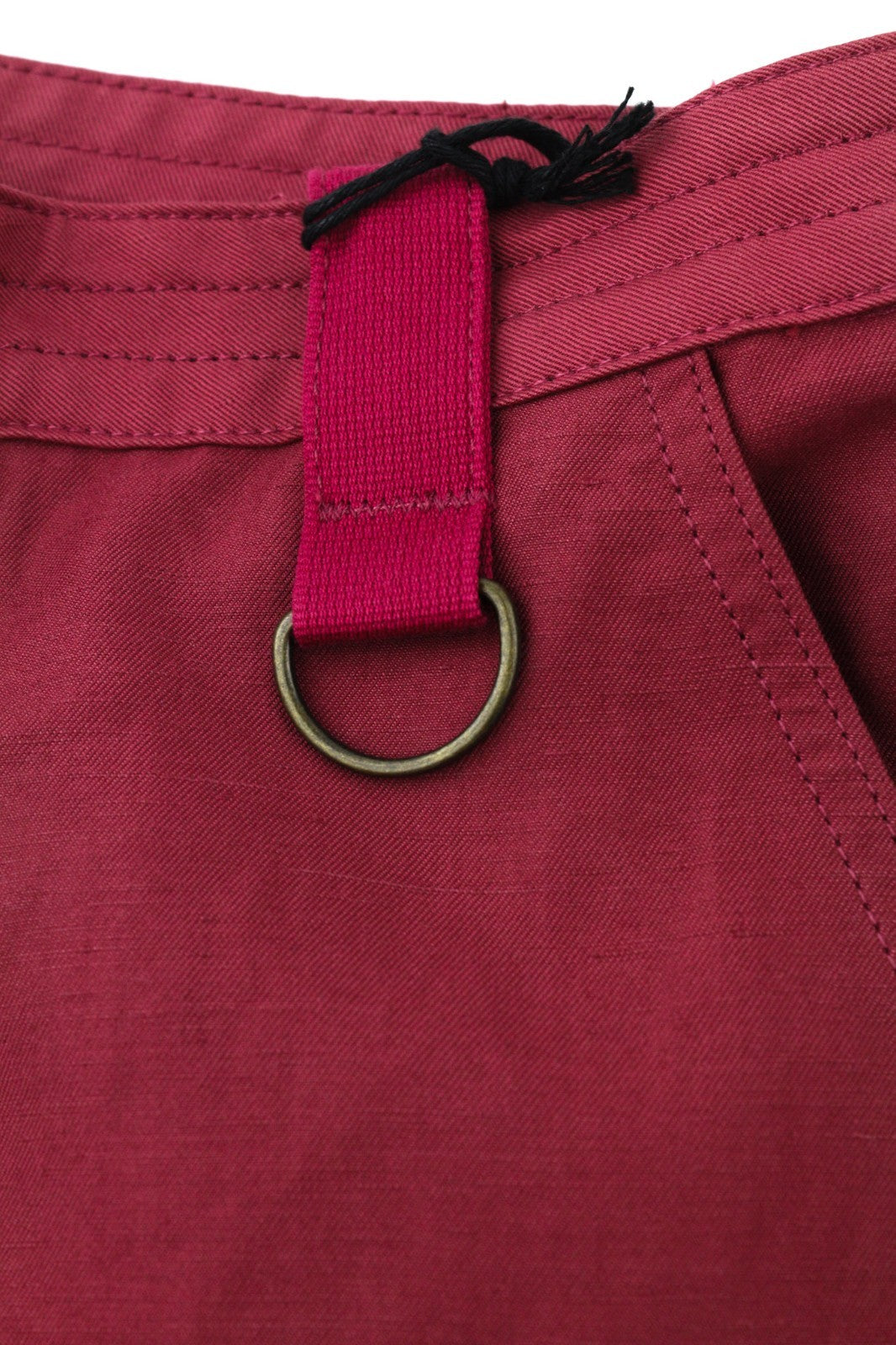 DIESEL P-Giulia moteriškos kelnės W30 bordo spalvos lininis krovininis laisvalaikio kirpimas RRP300 