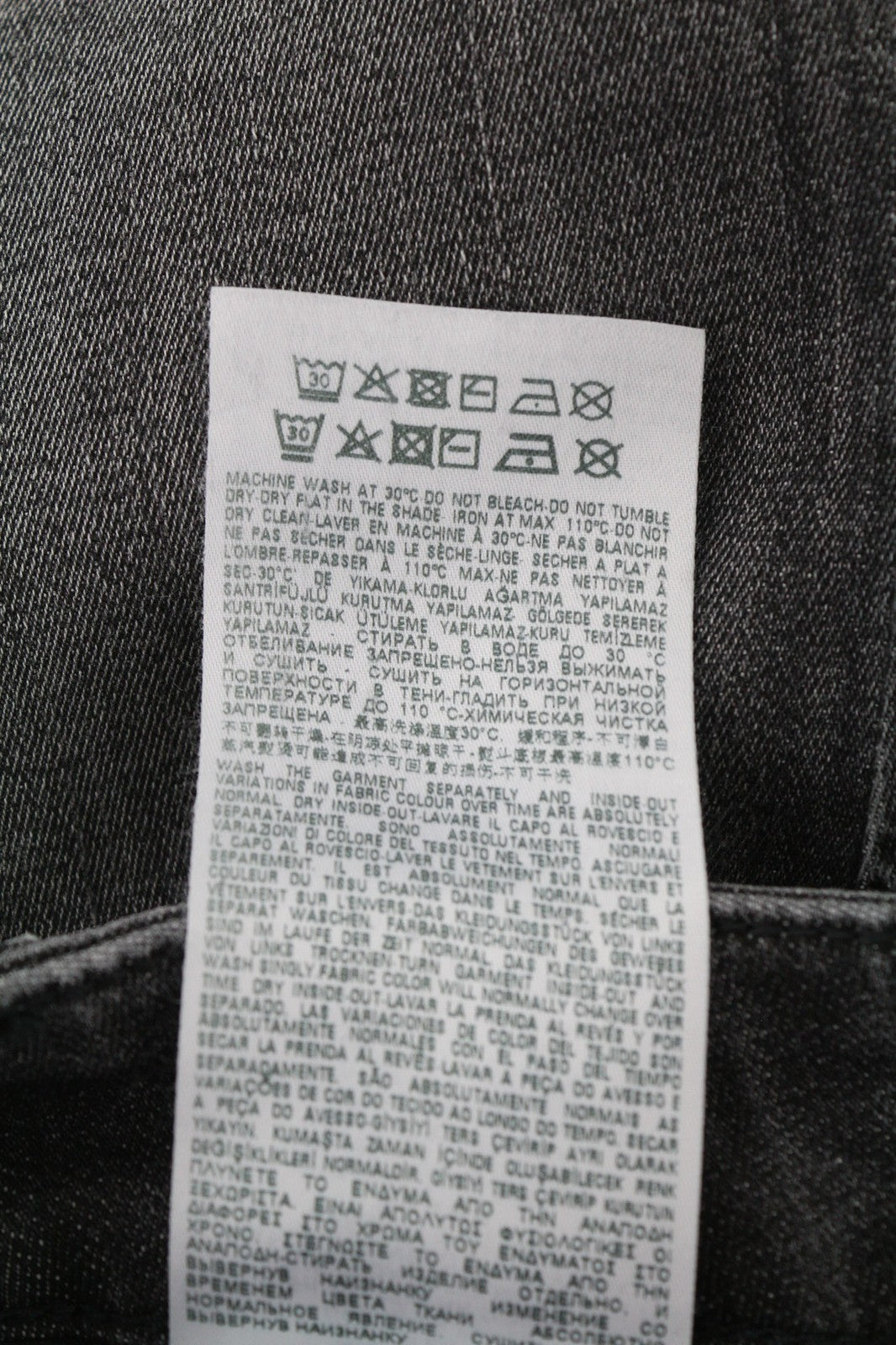 DIESEL D-Ollies Jogg Women's Jeans W24 Washed Grey Sweat Denim Slim Fit RRP275