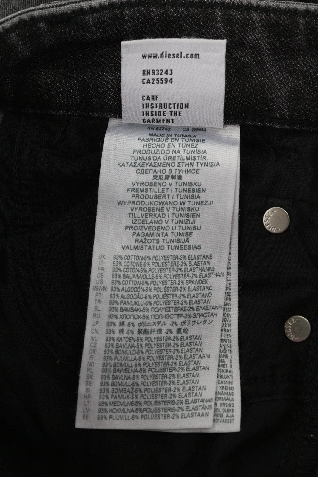 DIESEL D-Ollies Jogg Women's Jeans W24 Washed Grey Sweat Denim Slim Fit RRP275