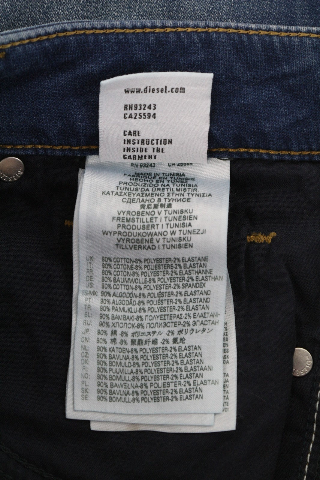 DIESEL Candys Jogg 069HC Women's Jeans W23 Relaxed Sweat Boyfriend RRP190