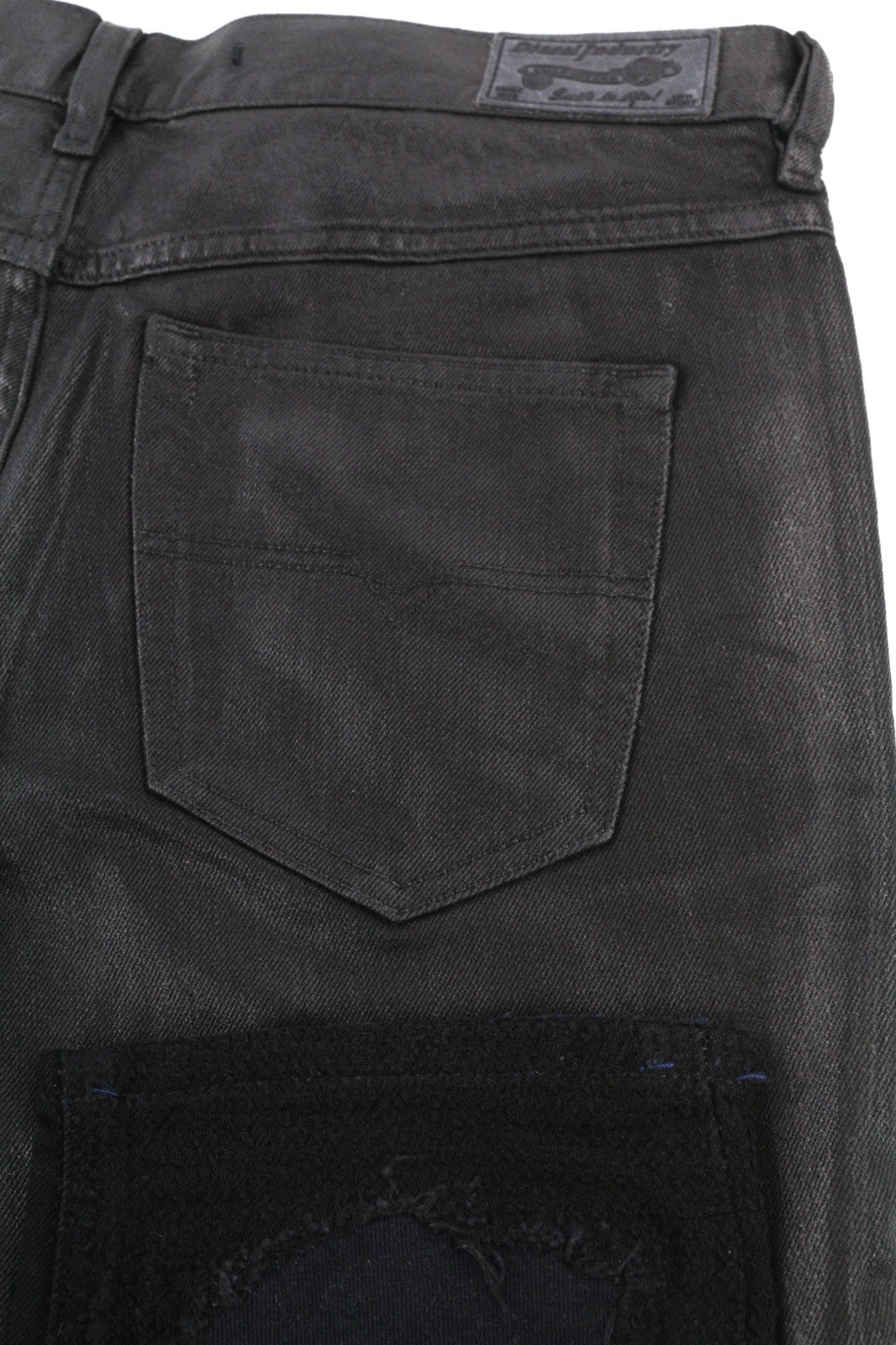 DIESEL Belthy 0856E Women's Jeans W29/L32 Coated Slim Straight Low  RRP250