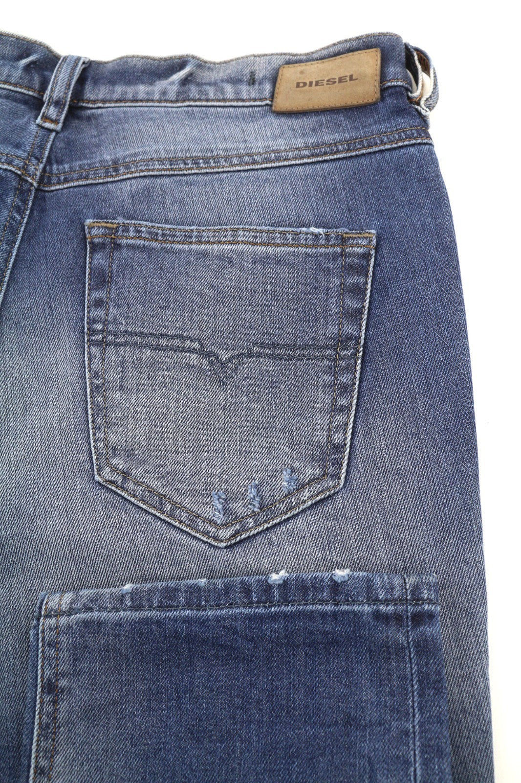 DIESEL Belthy-Ankle 084LR Women's Jeans W26/L30 D.N.A. Slim Straight RRP200