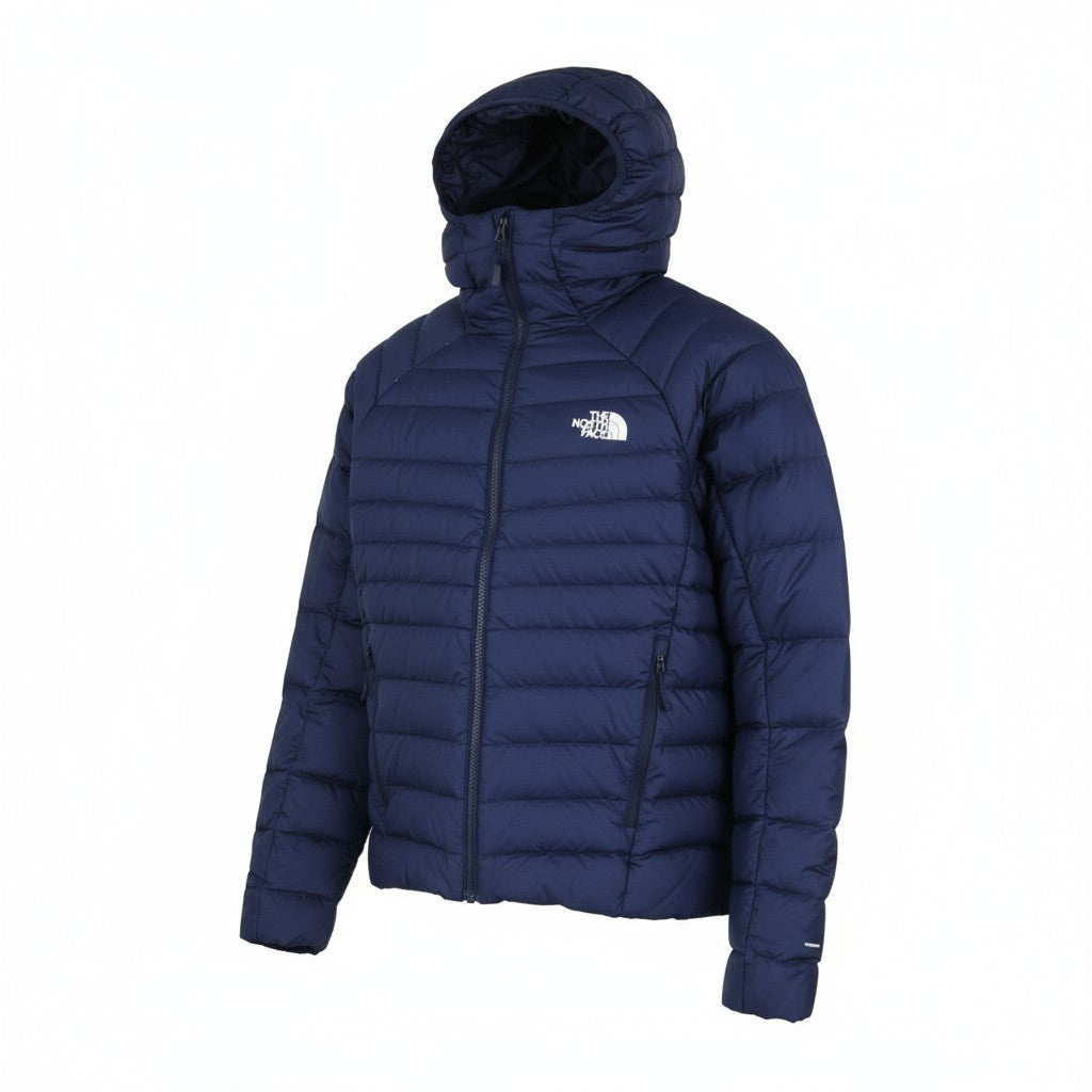 THE NORTH FACE Hometown Men's Jacket S Blue 550 Down Hooded Puffer