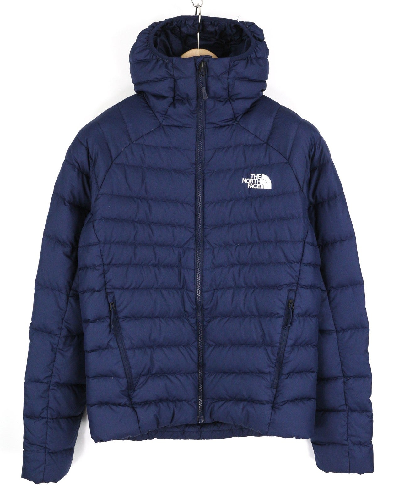 THE NORTH FACE Hometown Men's Jacket S Blue 550 Down Hooded Puffer