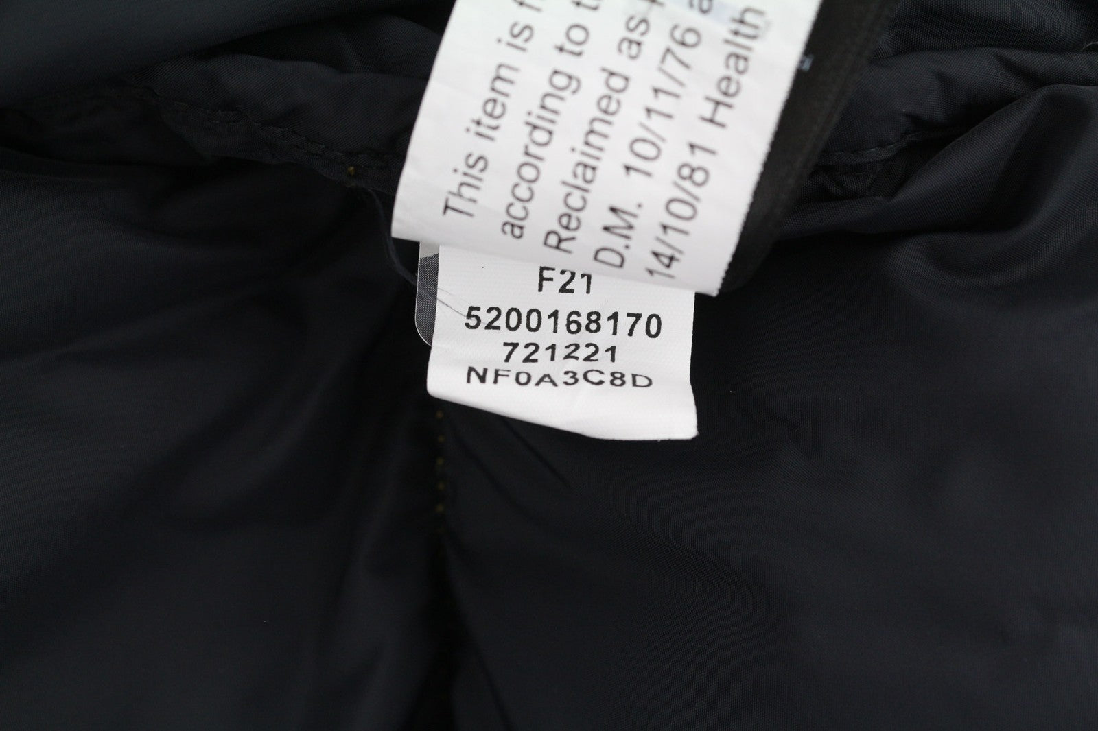 THE NORTH FACE 1996 Retro Nuptse Men's Jacket XS 700 Down Quilted Hooded