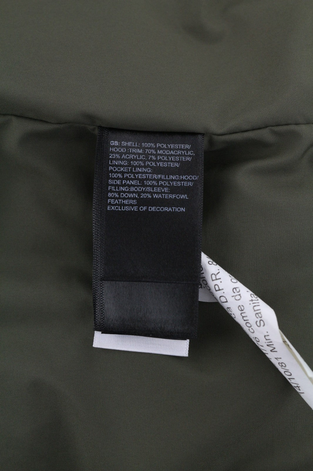 THE NORTH FACE Gotham Women's Jacket S Khaki 550 Down Hooded Quilted