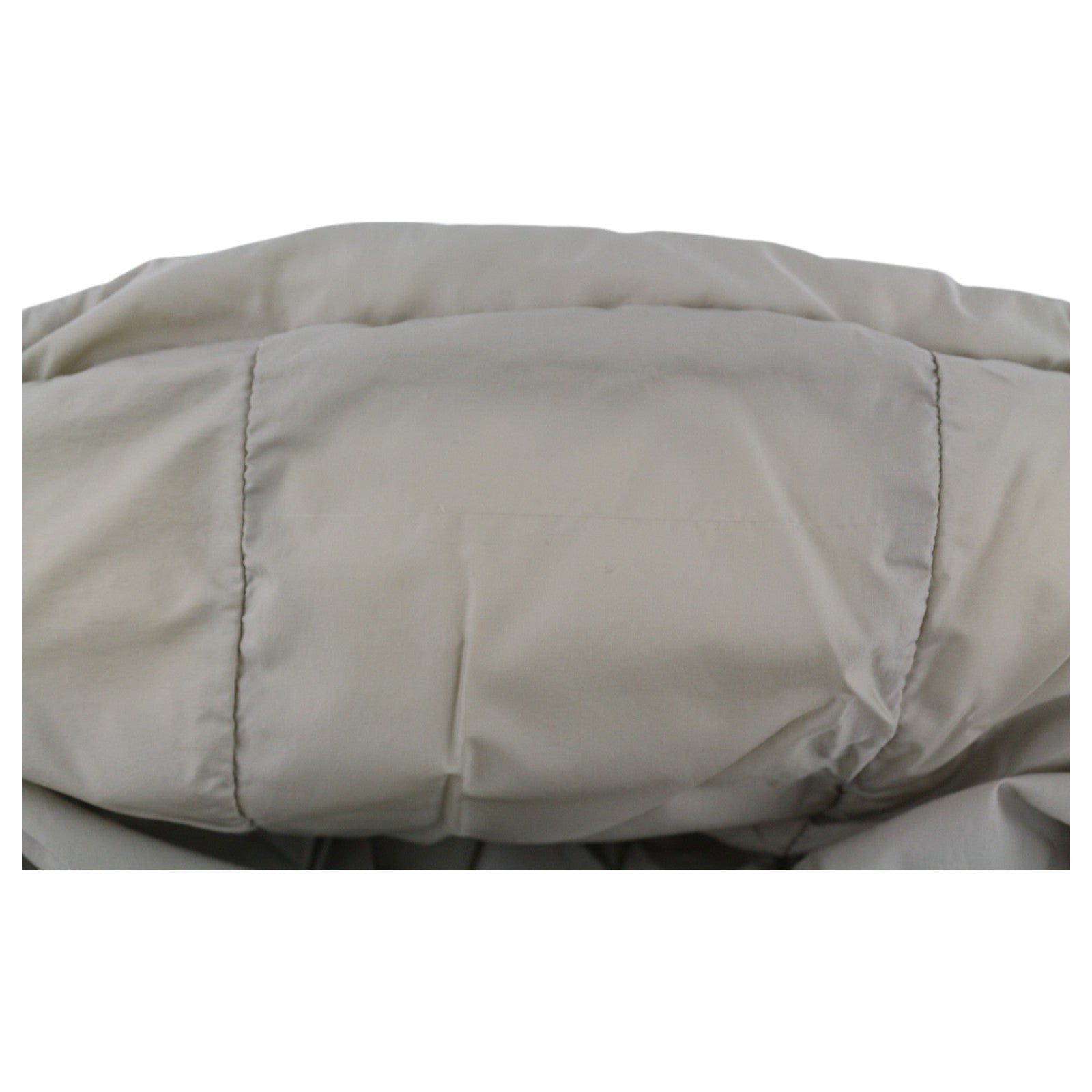 THE NORTH FACE vyriška striukė M Beige 700 Down striukė su gobtuvu ir dygsniuotu pūkuotu logotipu 