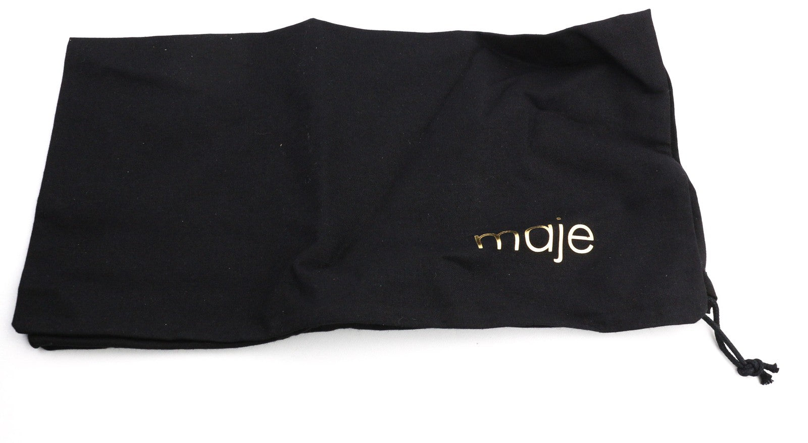 MAJE Flikuio Women's Boots UK4 Black Leather Thigh High Elastic Thin Heel