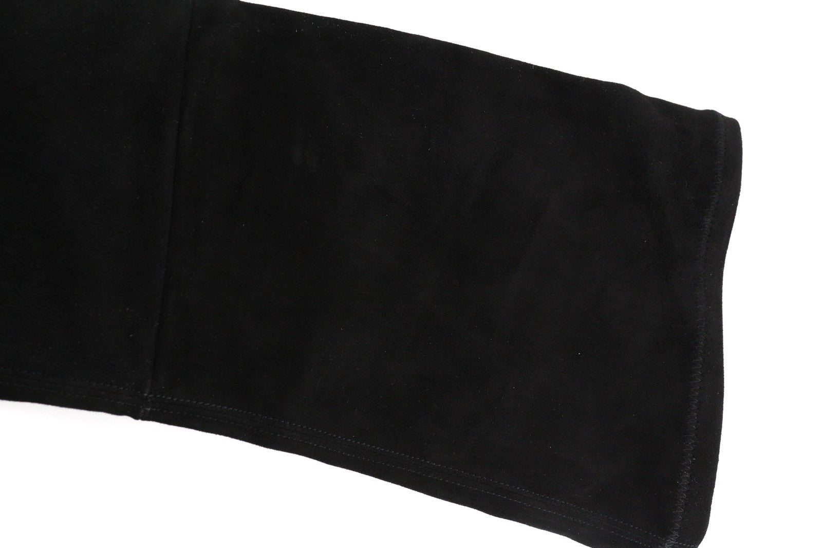 MAJE Flikuio Women's Boots UK4 Black Leather Thigh High Elastic Thin Heel