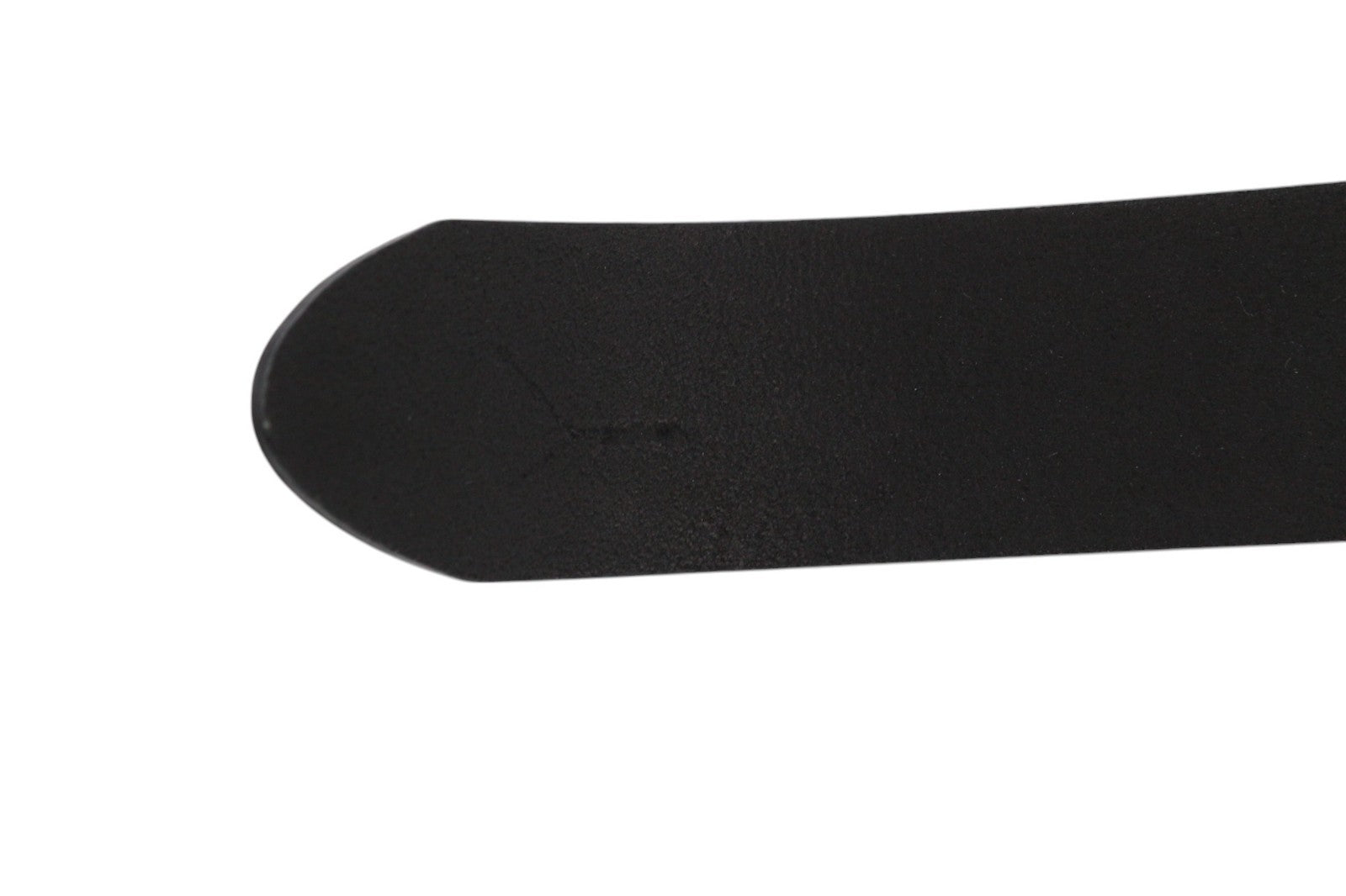 DIESEL D-Burny Women Belt 80 cm Black Leather Detailed Metal Buckle RRP180