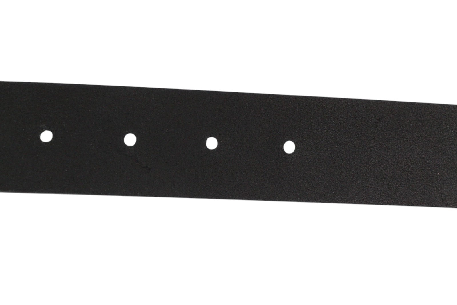 DIESEL D-Burny Women Belt 80 cm Black Leather Detailed Metal Buckle RRP180