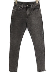 NUDIE JEANS Pipe Led Men's Jeans W28/L32 Grey Marble Organic Slim Washed Denim