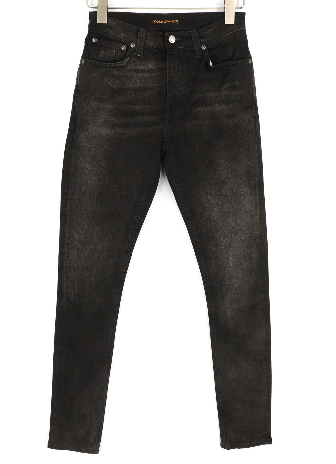 NUDIE JEANS Pipe Led Men's Jeans W28/L32 Grey Marble Organic Slim Fit Logo