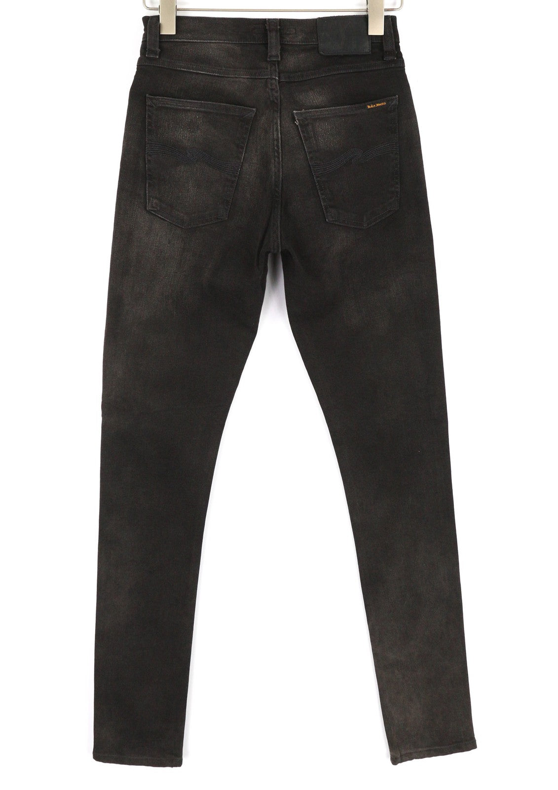 NUDIE JEANS Pipe Led Men's Jeans W28/L32 Grey Marble Organic Slim Fit Logo