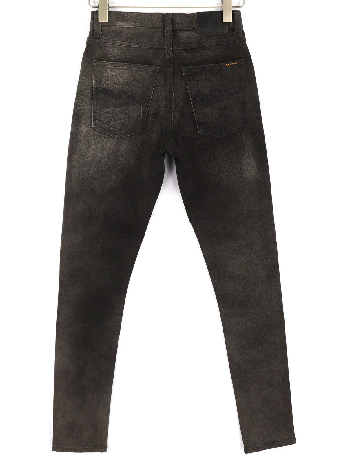 NUDIE JEANS Pipe Led Men's Jeans W28/L32 Grey Marble Organic Slim Fit Faded