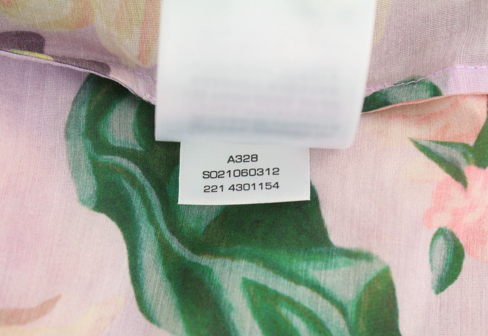 GANT OS Dahlia Print Cot Silk Women Shirt EU44 Crocus Purple Flower Print Thin