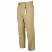 CALVIN KLEIN Piece Dyed Tencel Tapered Men Trousers W36/L32 Cropped Relaxed