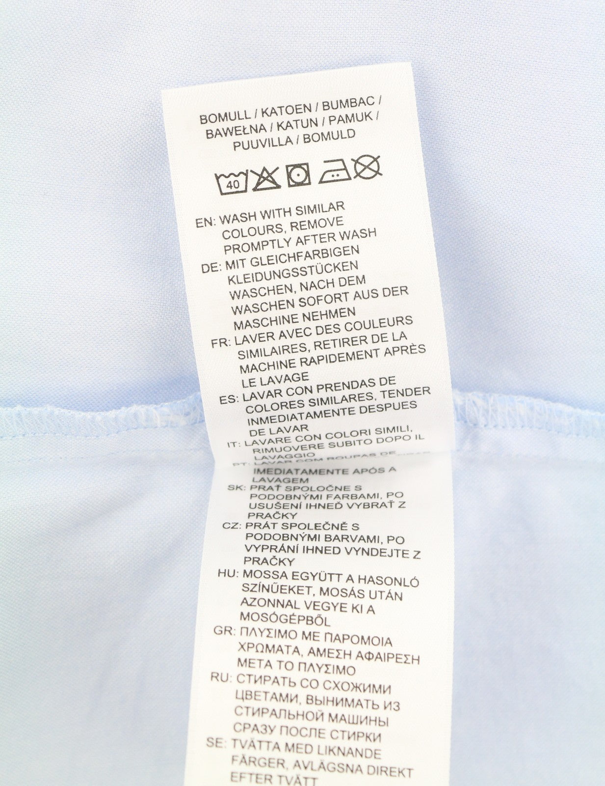 GANT Bow Oxford Puff Women Shirt EU38 Hamptons Blue Button-Up Self-Tied Classic