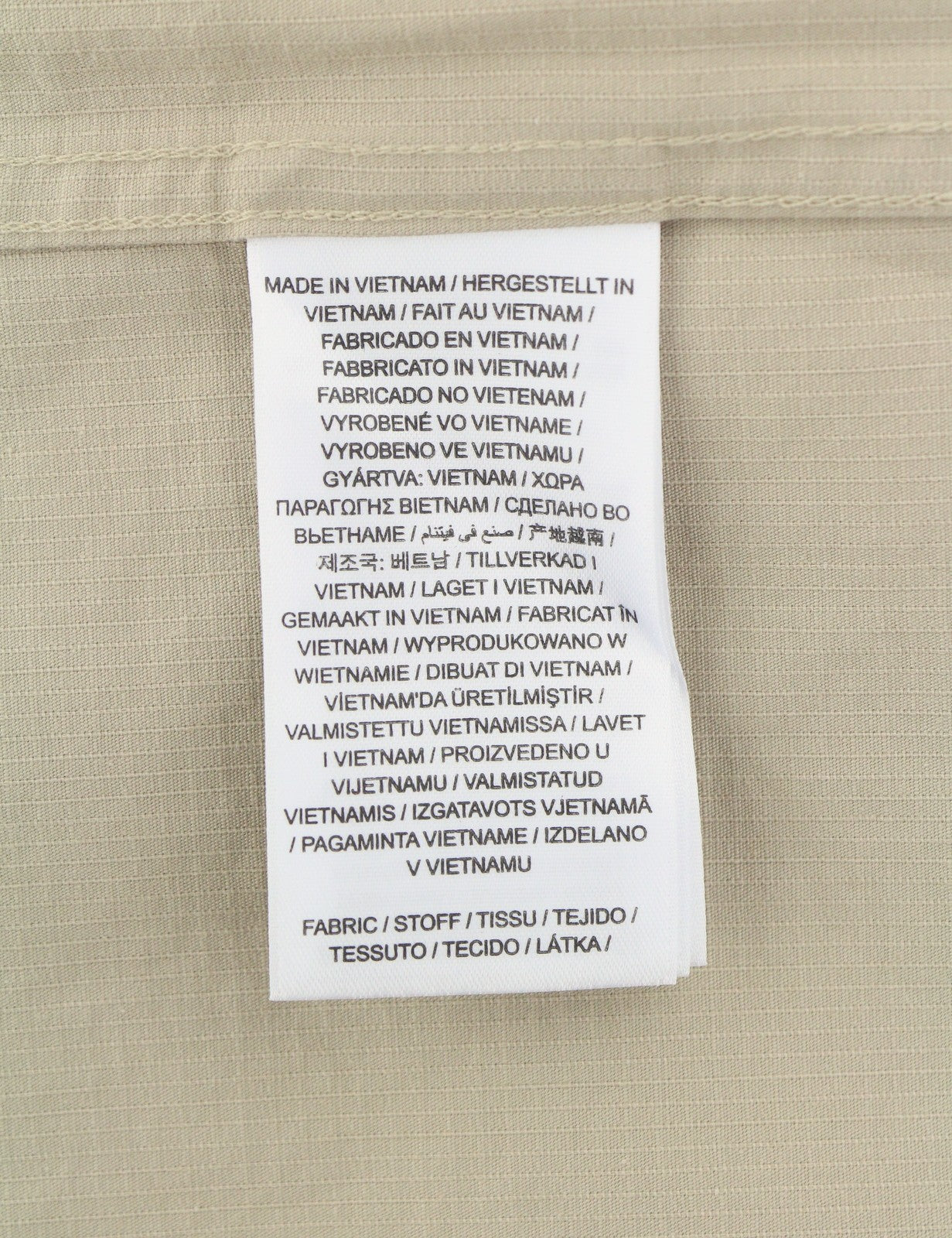 GANT Ripstop Overshirt Men Jacket 2XL Plaza Taupe Button-Up Patch Pocket Thin