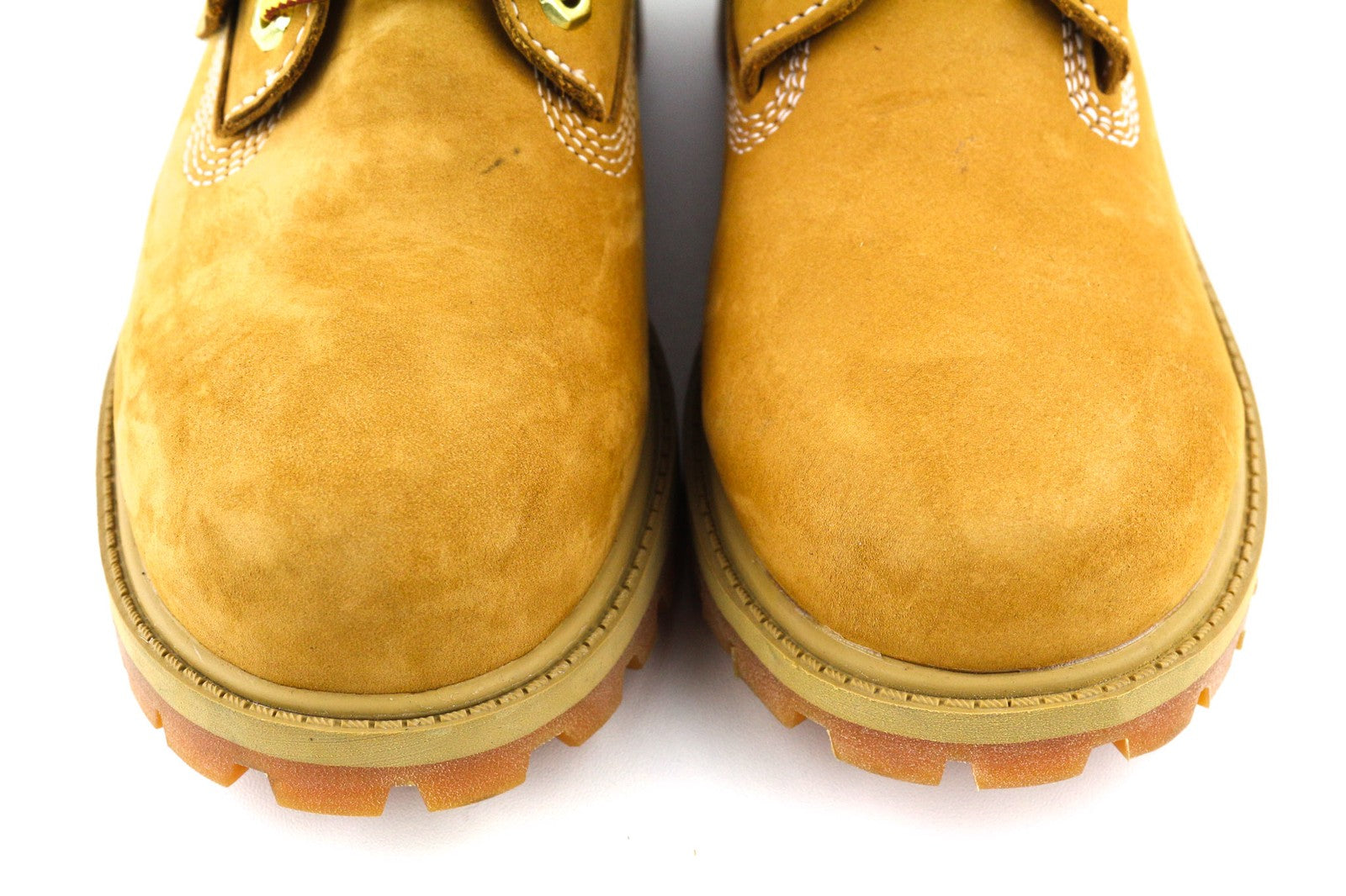 TIMBERLAND 12909-A3430 Boys Shoes EU35/35.5 Brown Leather Lace-Up Classic Boots