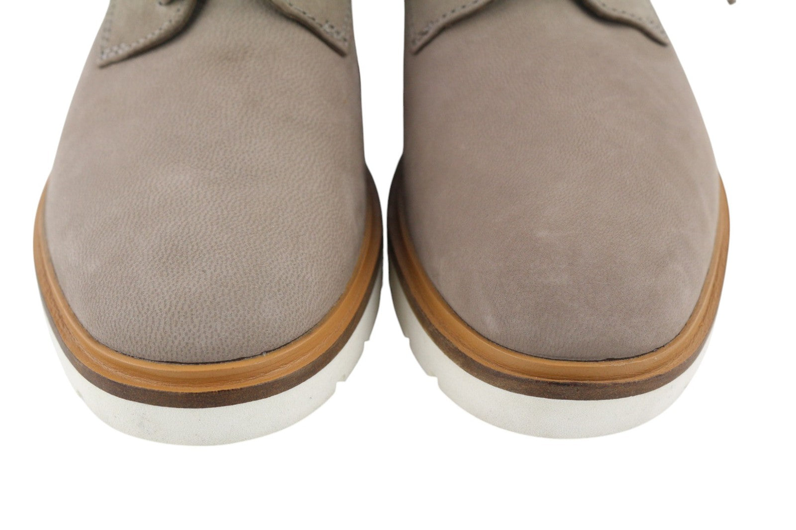 TIMBERLAND A1MLQ-A5619 Women Shoes EU37.5/38 Grey Brown Leather Laced Low-Top