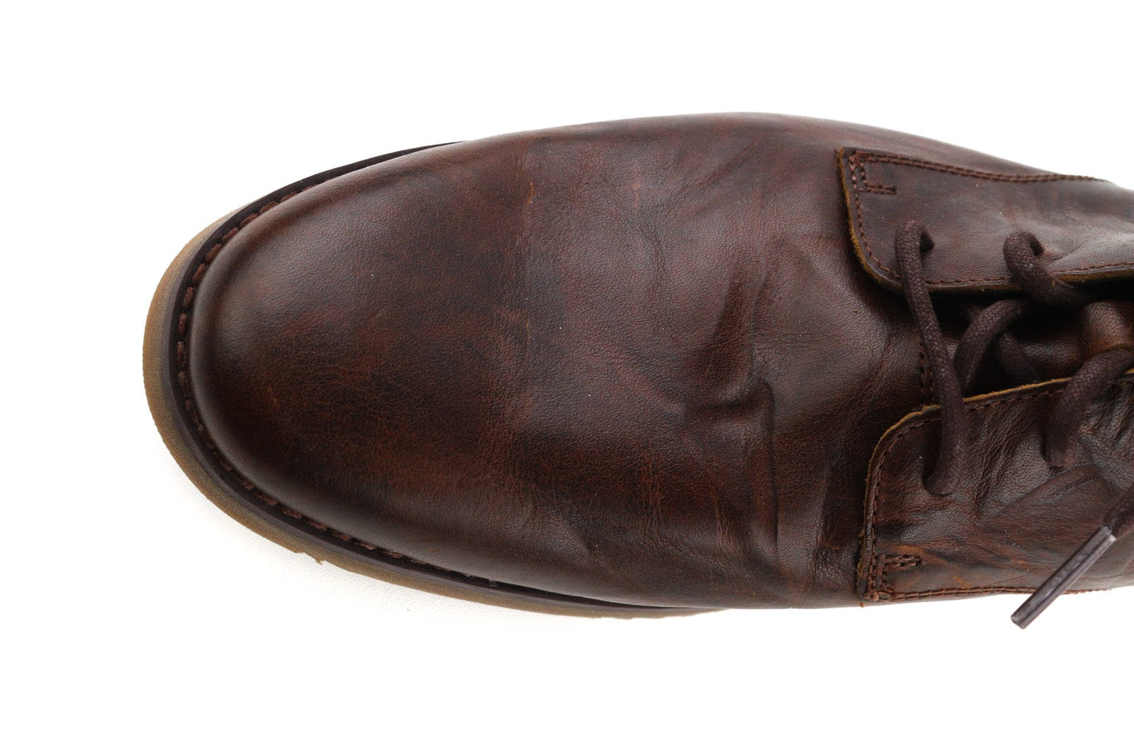 TIMBERLAND A22GK-A3619 Men Shoes EU43/43.5 Dark Brown Leather Casual Lace-Up