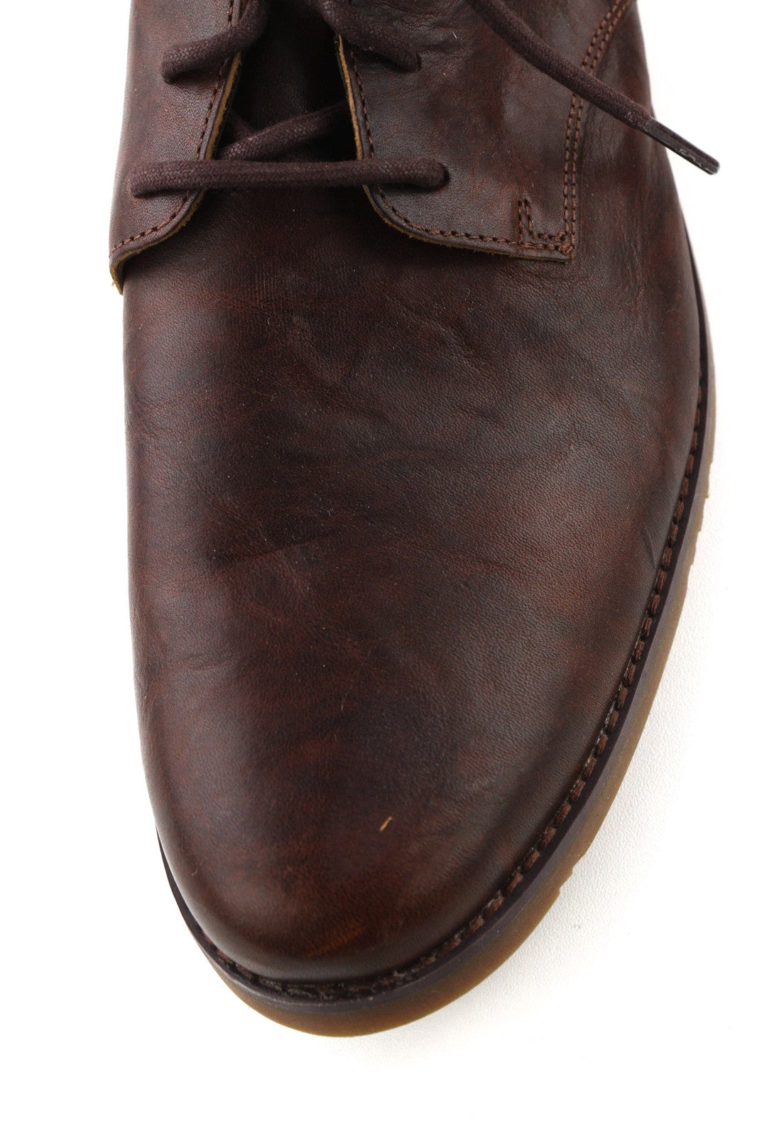 TIMBERLAND A22GK-A3619 Men Shoes EU43/43.5 Dark Brown Leather Casual Lace-Up