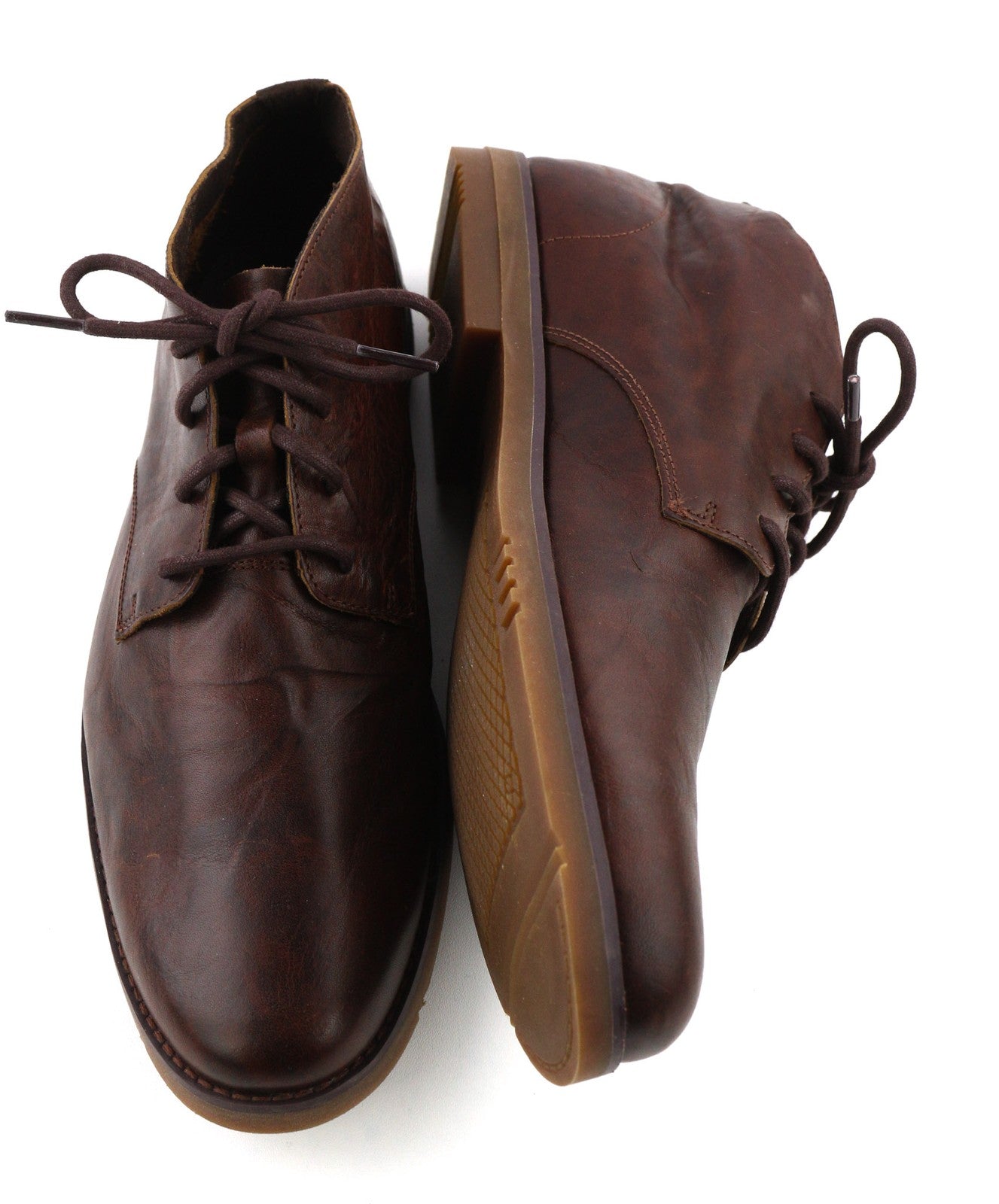 TIMBERLAND A22GK-A3619 Men Shoes EU43/43.5 Dark Brown Leather Casual Lace-Up