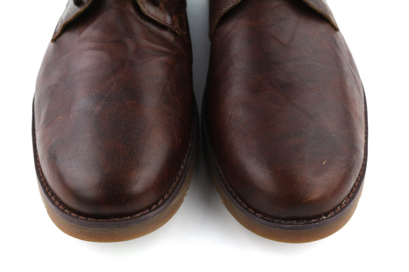 TIMBERLAND A22GK-A3619 Men Shoes EU43/43.5 Dark Brown Leather Casual Lace-Up