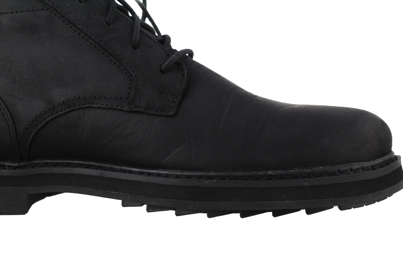 TIMBERLAND A26M3-A4825 Men Shoes EU43/43.5 Black Leather Casual Laced