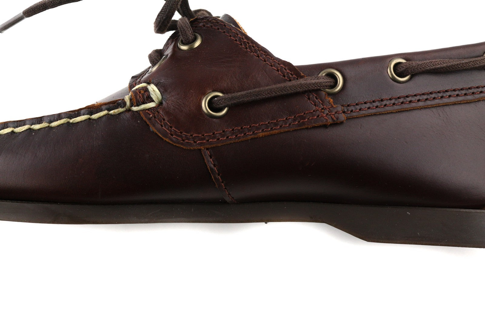 TIMBERLAND A199I-A4336 Men Shoes EU41/41.5 Dark Brown Leather Loafer Low-Top