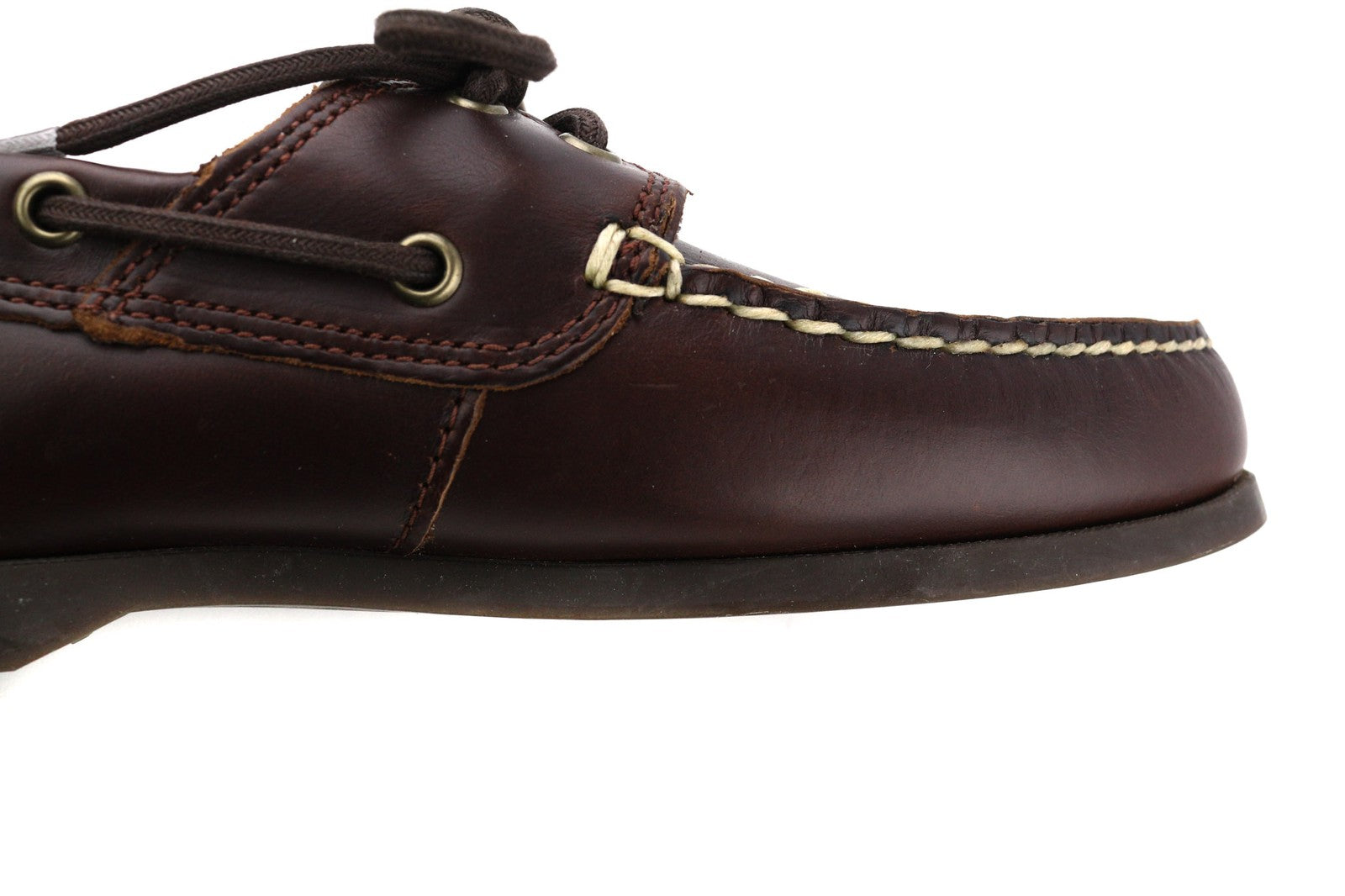 TIMBERLAND A199I-A4336 Men Shoes EU41/41.5 Dark Brown Leather Loafer Low-Top