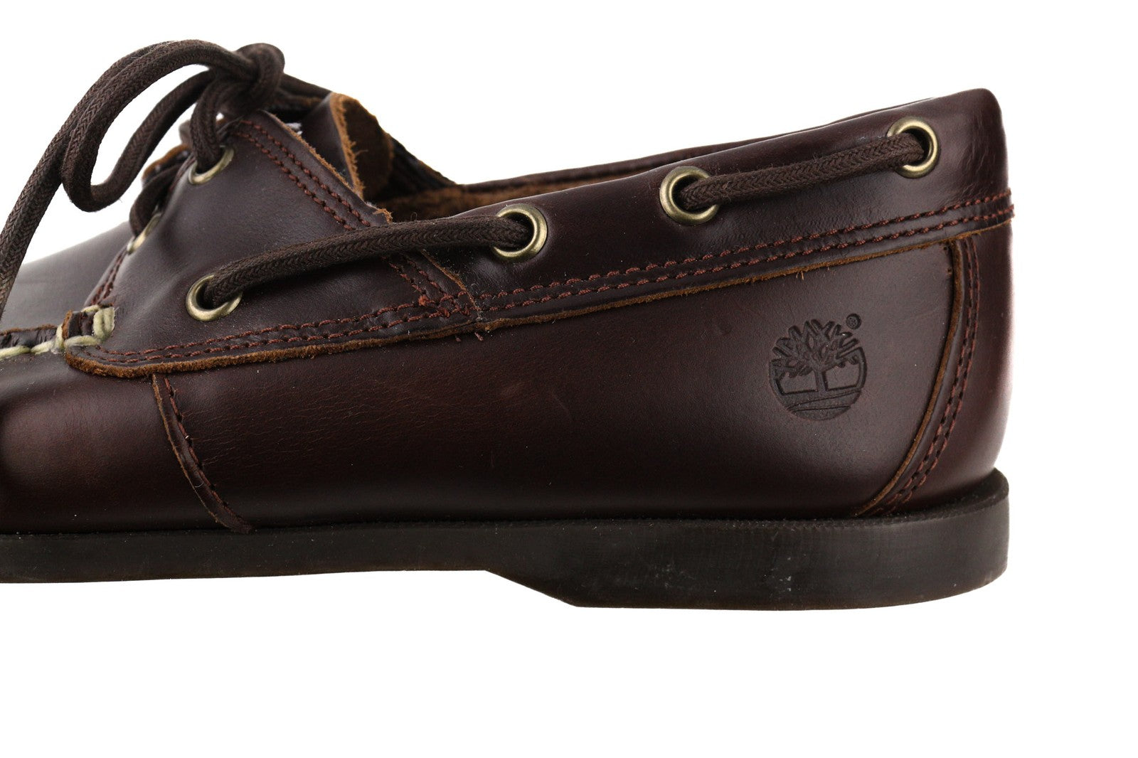 TIMBERLAND A199I-A4336 Men Shoes EU41/41.5 Dark Brown Leather Loafer Low-Top
