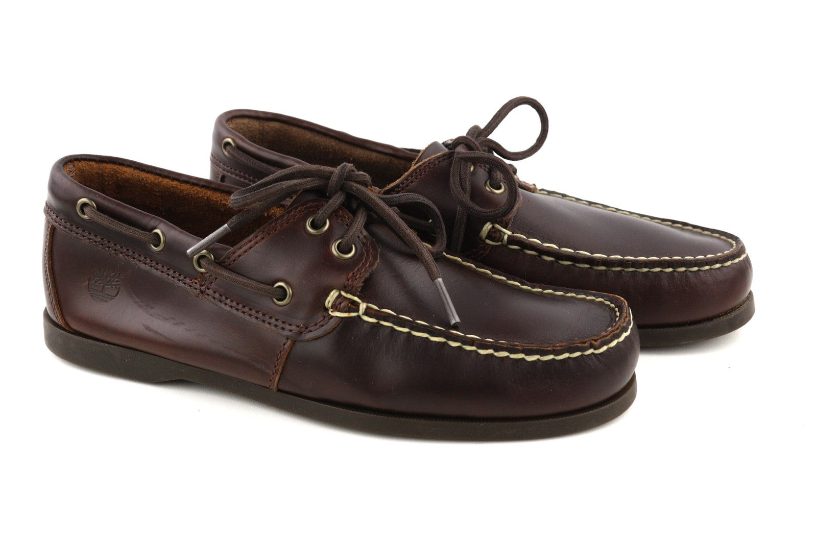 TIMBERLAND A199I-A4336 Men Shoes EU41/41.5 Dark Brown Leather Loafer Low-Top