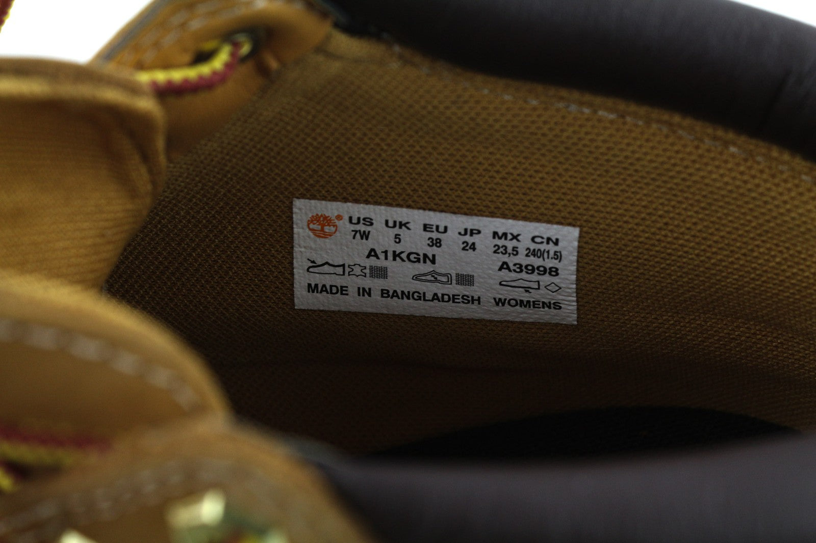 TIMBERLAND A1KGN-A3998 moteriški batai EU37.5/38 rudi klasikiniai odiniai batai 