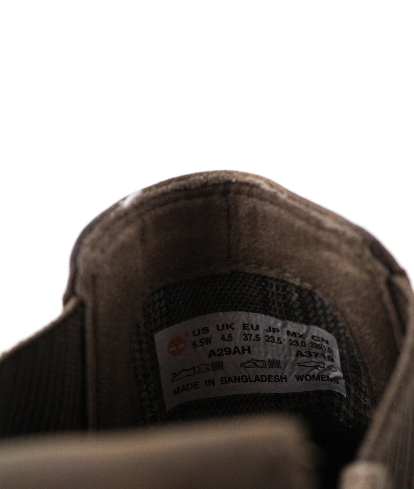 TIMBERLAND A29AH-A3919 Women Shoes EU37/37.5 Dark Brown Casual Pull-On Boots