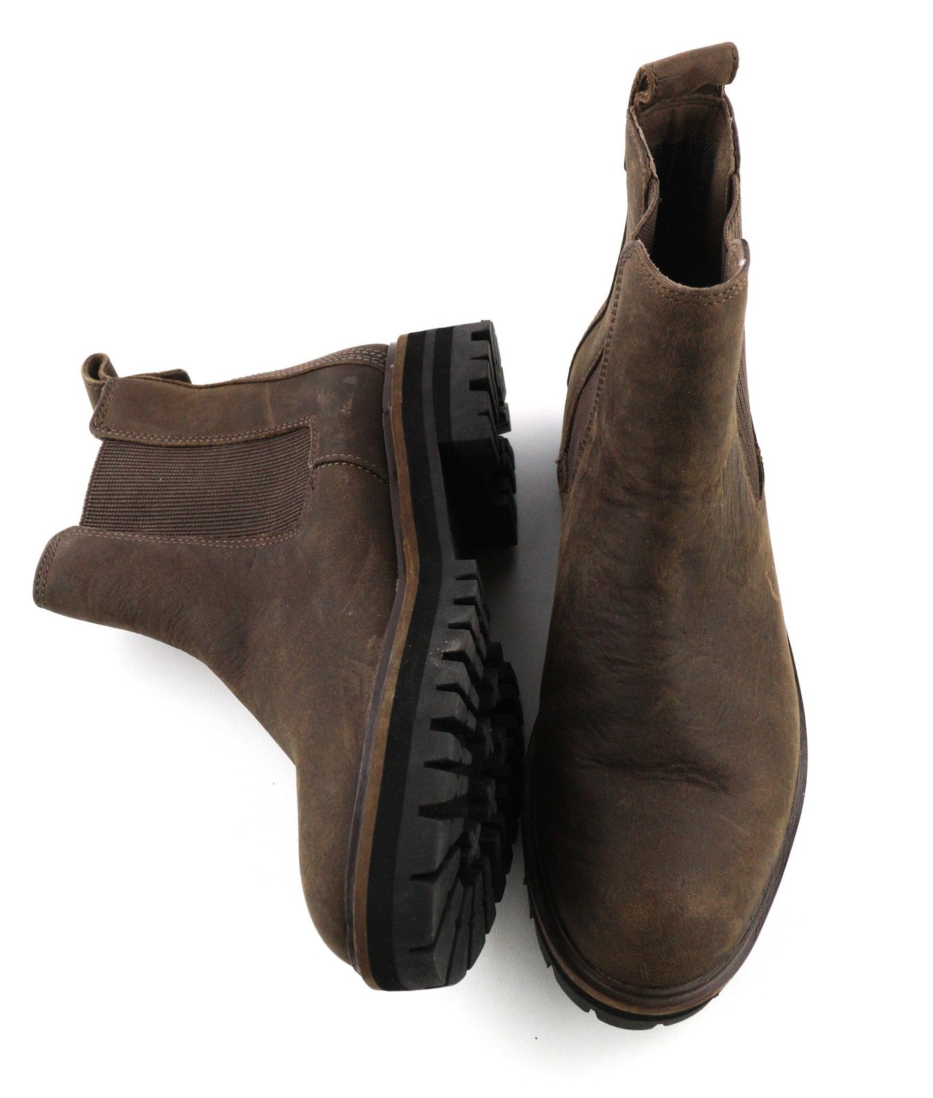 TIMBERLAND A29AH-A3919 Women Shoes EU37/37.5 Dark Brown Casual Pull-On Boots