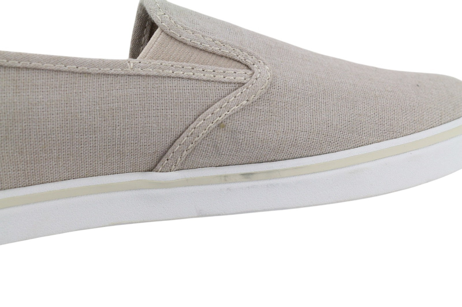 TIMBERLAND A2EXV-A57118 Women Shoes EU38/38.5 Grey Textile Slip Casual Loafers