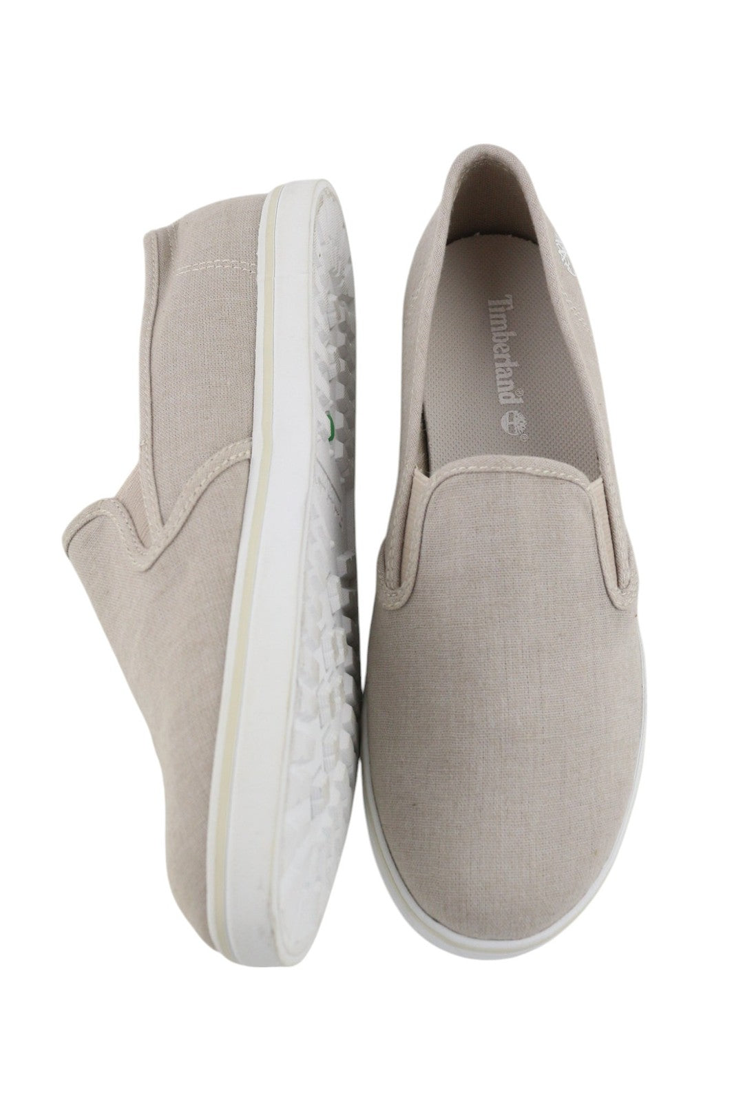 TIMBERLAND A2EXV-A57118 Women Shoes EU38/38.5 Grey Textile Slip Casual Loafers