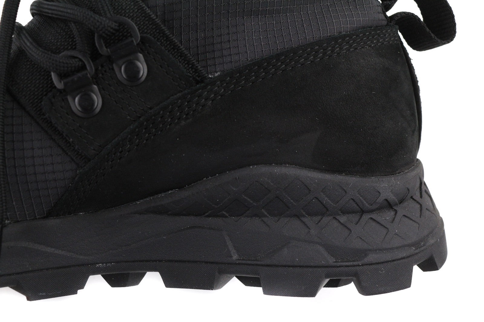 TIMBERLAND A1YY8-A3198 Men Trainers EU40/41 Black Leather High-Top Sneaker Look