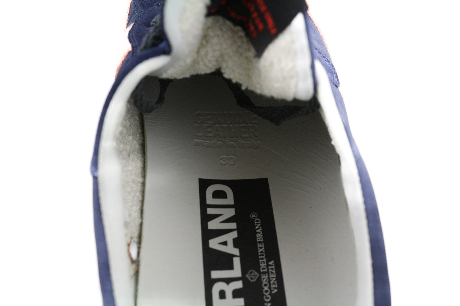 GOLDEN GOOSE Starland Women Trainers EU39 Purple Pink Leather Low-Top Laced