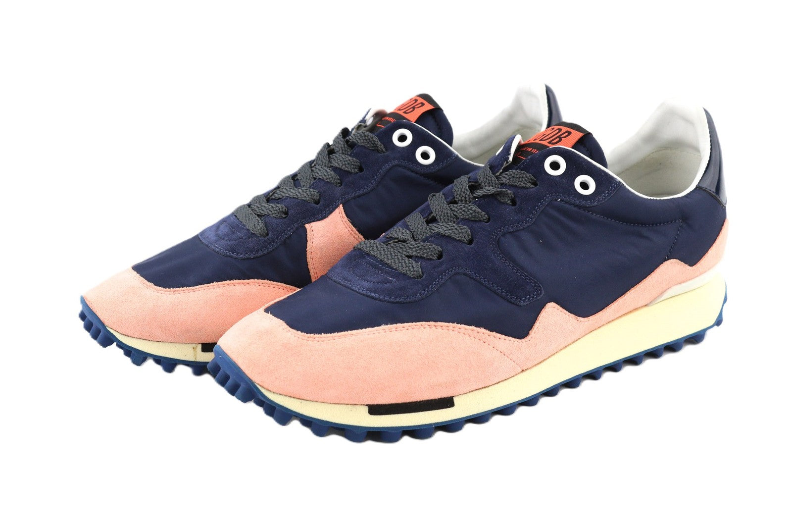 GOLDEN GOOSE Starland Women Trainers EU39 Purple Pink Leather Low-Top Laced