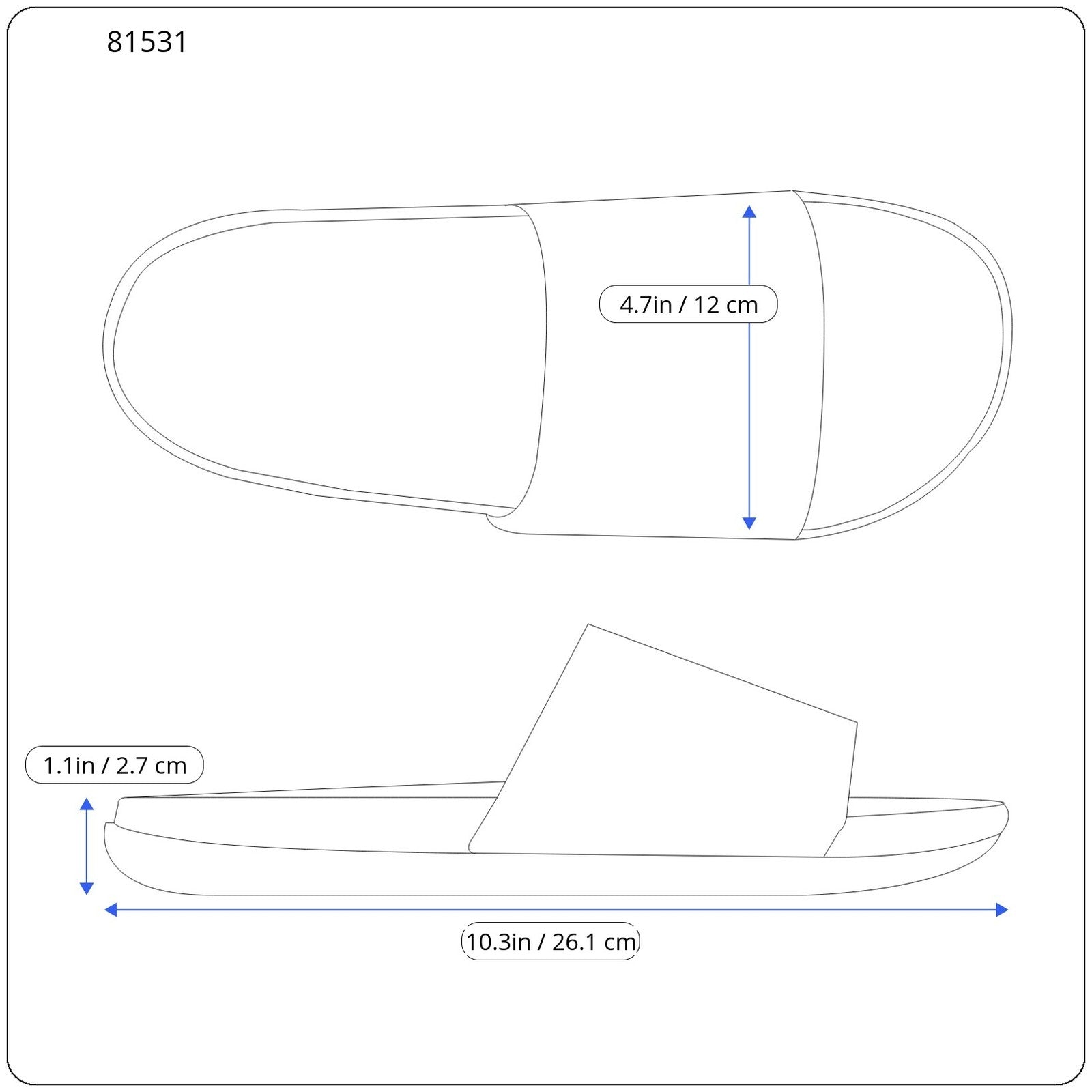 GOLDEN GOOSE Poolstar Women Slippers EU39 Black White Slip-On Leisure Style