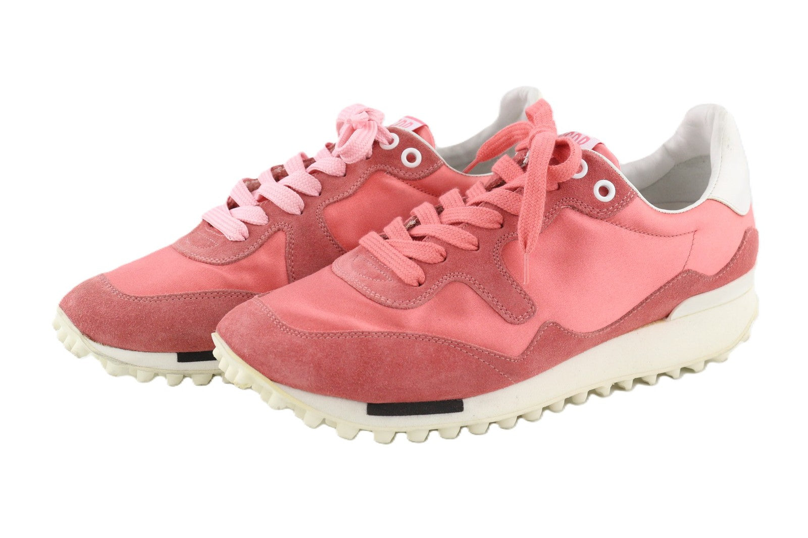 GOLDEN GOOSE Starland Women Trainers EU39 Pink Leather Low-Top Casual