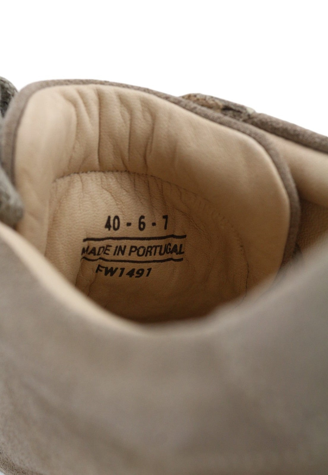 SUITSUPPLY Men Shoes EU40 Brown Leather Low-Top Casual Laced Sneaker Style