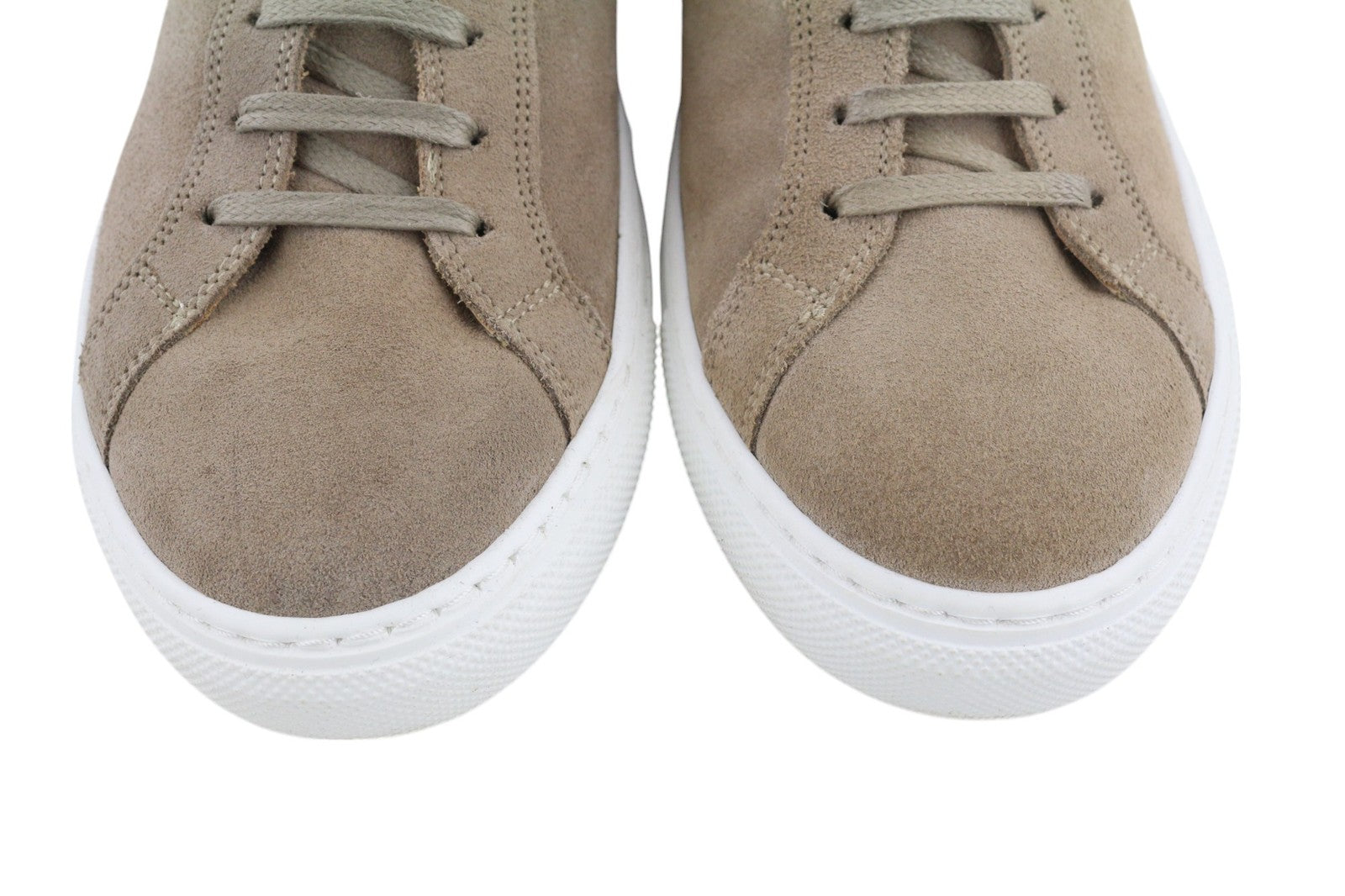 SUITSUPPLY Men Shoes EU40 Brown Leather Low-Top Casual Laced Sneaker Style